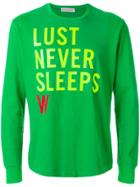Walter Van Beirendonck Vintage Lust Never Sleeps Sweatshirt - Green