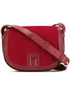 Vanessa Seward Dylan Crossbody Bag, Women's, Red, Leather/suede