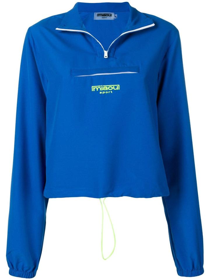 Miaou Lucca Half-zip Jacket - Blue