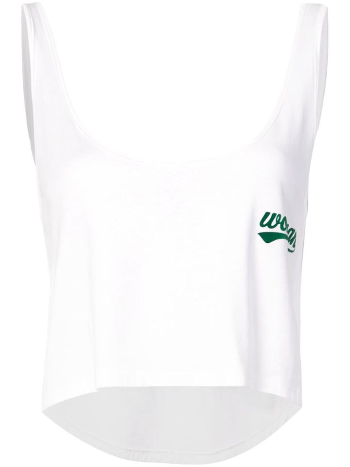 Off-white Woman Cropped Tank Top