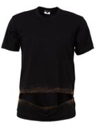 Comme Des Garçons Homme Plus Cut-out T-shirt, Men's, Size: S, Black, Cotton