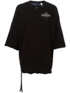 Unravel Project Logo Print T-shirt, Men's, Size: Xs, Black, Cotton