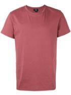 A.p.c. - Crew-neck T-shirt - Men - Cotton - L, Red, Cotton