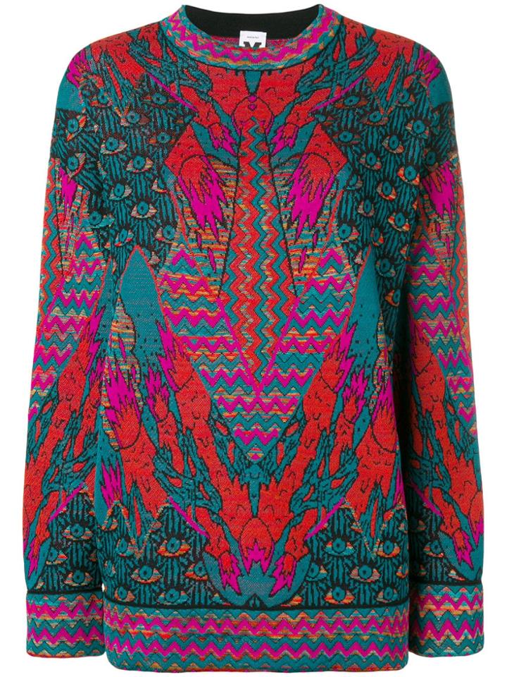 M Missoni Patterned Jumper - Pink