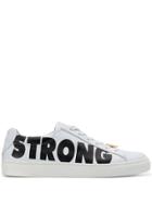 Escada Strong Printed Sneakers - White