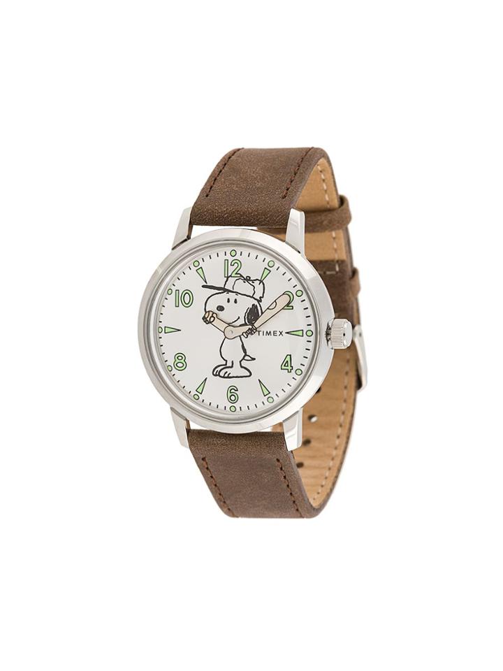 Timex Welton Quartz Sst Watch - Brown