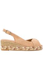 Castañer Mid-high Wedge Espadrilles - Neutrals