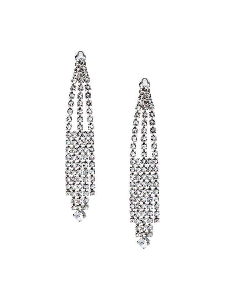 Saint Laurent Cascading Clip-on Earrings
