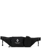Marcelo Burlon County Of Milan Logo Print Belt Bag - Black