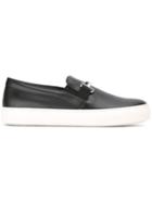 Tod's Buckled Slip-on Sneakers