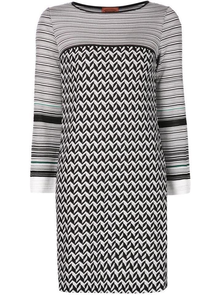 Missoni Chevron Pattern Knit Dress