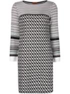 Missoni Chevron Pattern Knit Dress