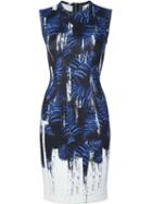 Yigal Azrouel 'painted Ferns' Dress, Women's, Size: 8, Black, Cotton/polyamide