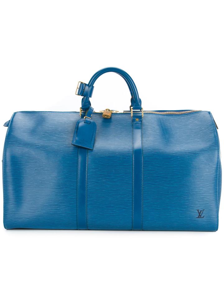 Louis Vuitton Vintage Keepall 50 Vintage Bag - Blue