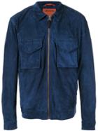 Missoni - Zip-up Jacket - Men - Cotton/linen/flax/lamb Skin/wool - L, Blue, Cotton/linen/flax/lamb Skin/wool