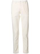 Al Duca D'aosta 1902 Slim-fit Corduroy Trousers - White