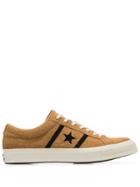 Converse Yellow And Black One Star Academy Suede Leather Low Top