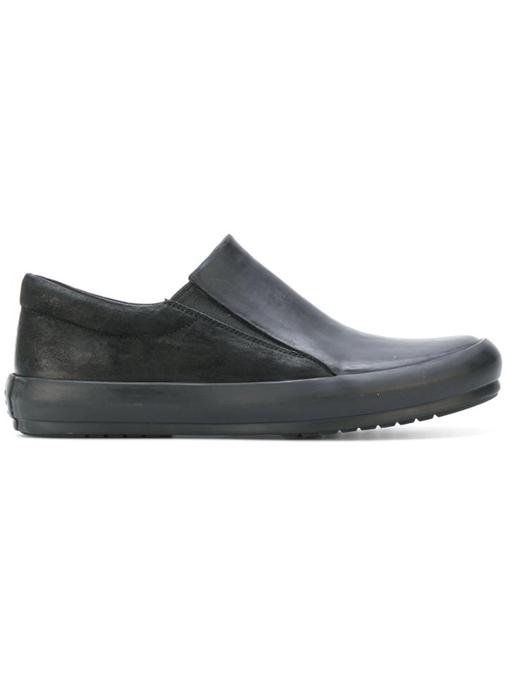 Both Basic Rubberized Slip-on Sneakers - Black