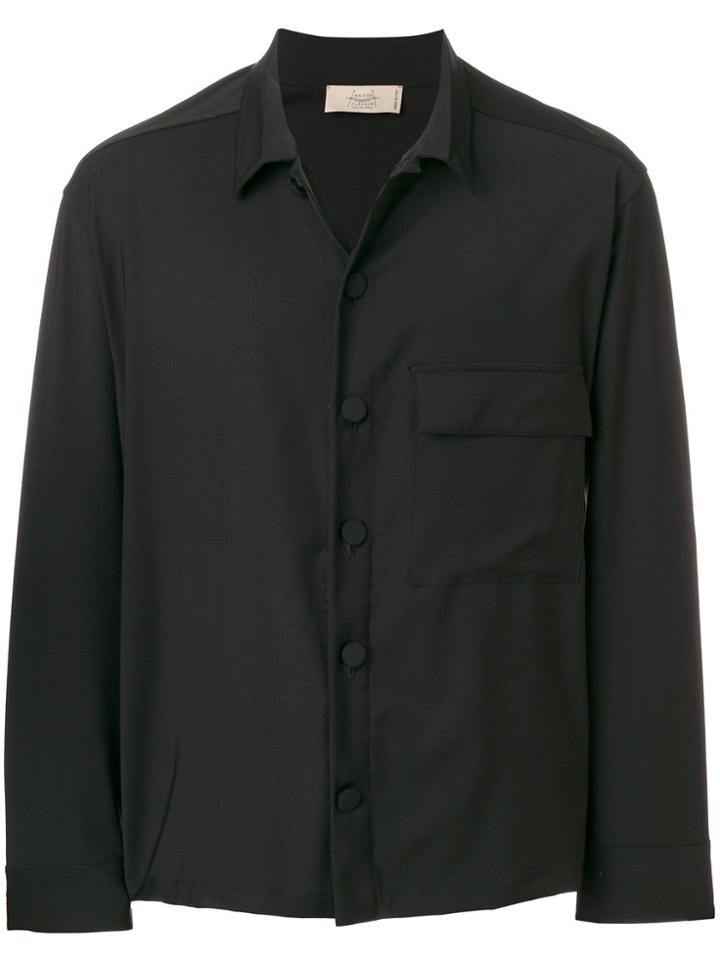 Maison Flaneur Shirt Jacket - Black