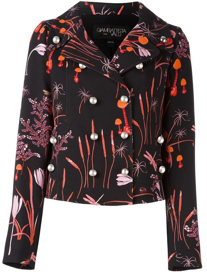 Giambattista Valli Printed Boxy Jacket
