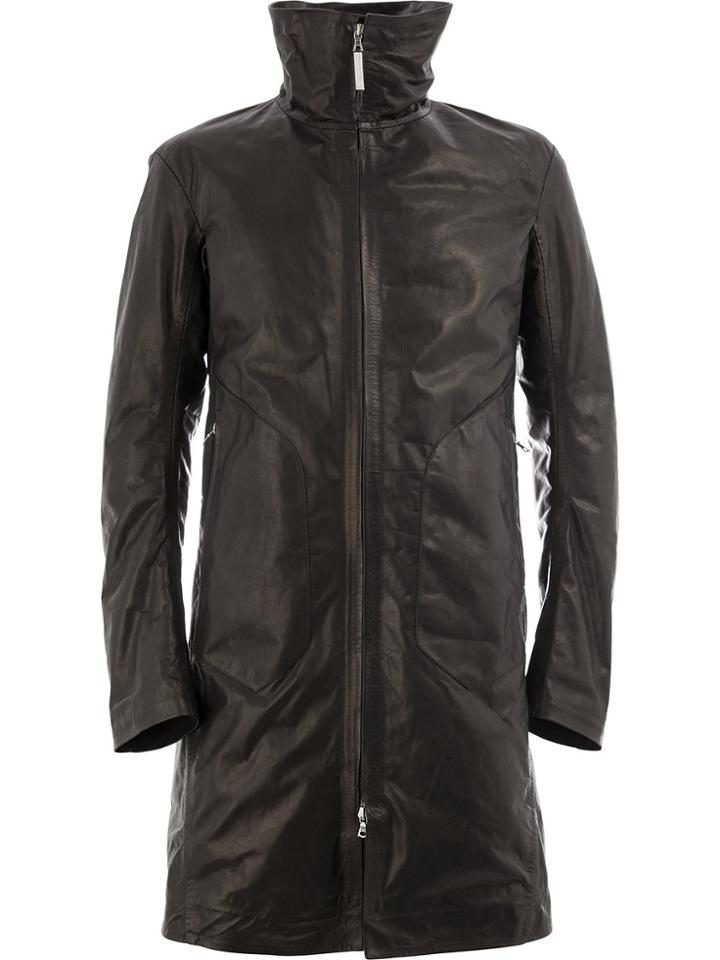 Isaac Sellam Experience Zip Up Coat - Black