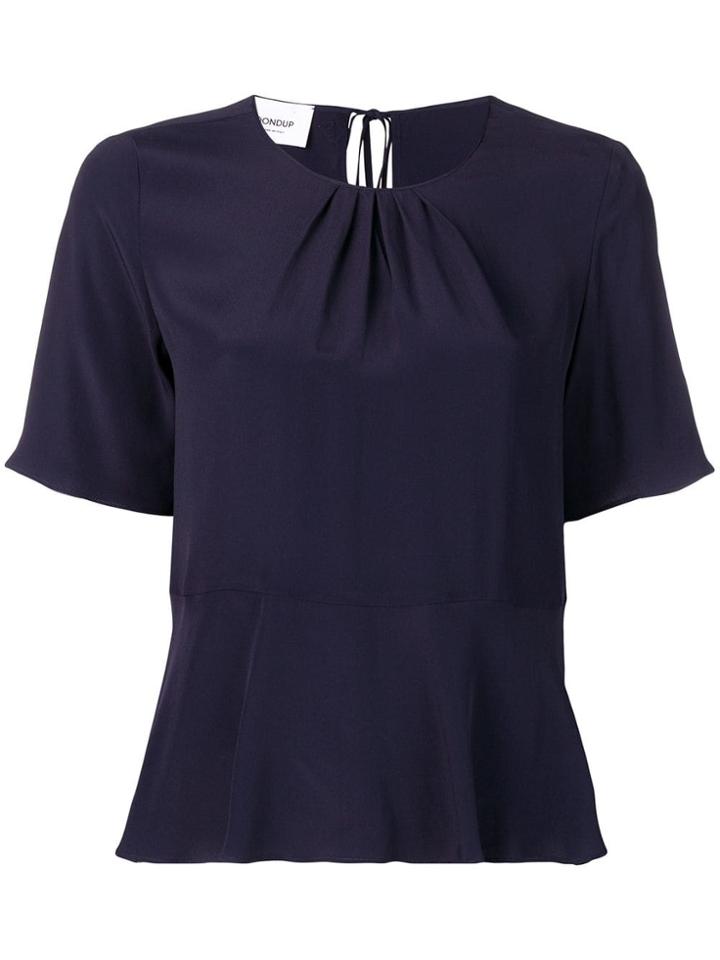 Dondup Flared Short-sleeve T-shirt - Blue