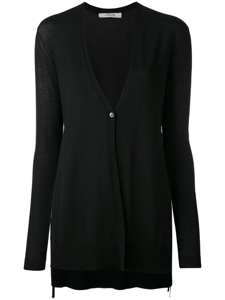 Dorothee Schumacher Slit Sides V-neck Cardigan - Blue