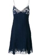 Ermanno Scervino Lace Cami Dress - Blue