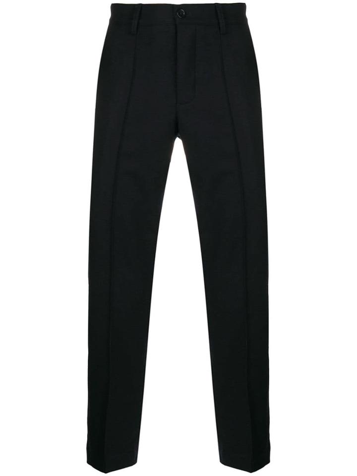 Ymc Tailored Cropped Trousers - Blue