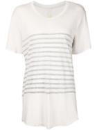 Raquel Allegra 'men's' T-shirt, Size: 2, Grey, Cotton/polyester