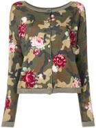 Twin-set Floral Camo Cardigan - Green
