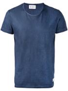Dondup Crew Neck T-shirt, Men's, Size: Xl, Blue, Cotton