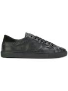 D.a.t.e. Star Embossed Sneakers - Black