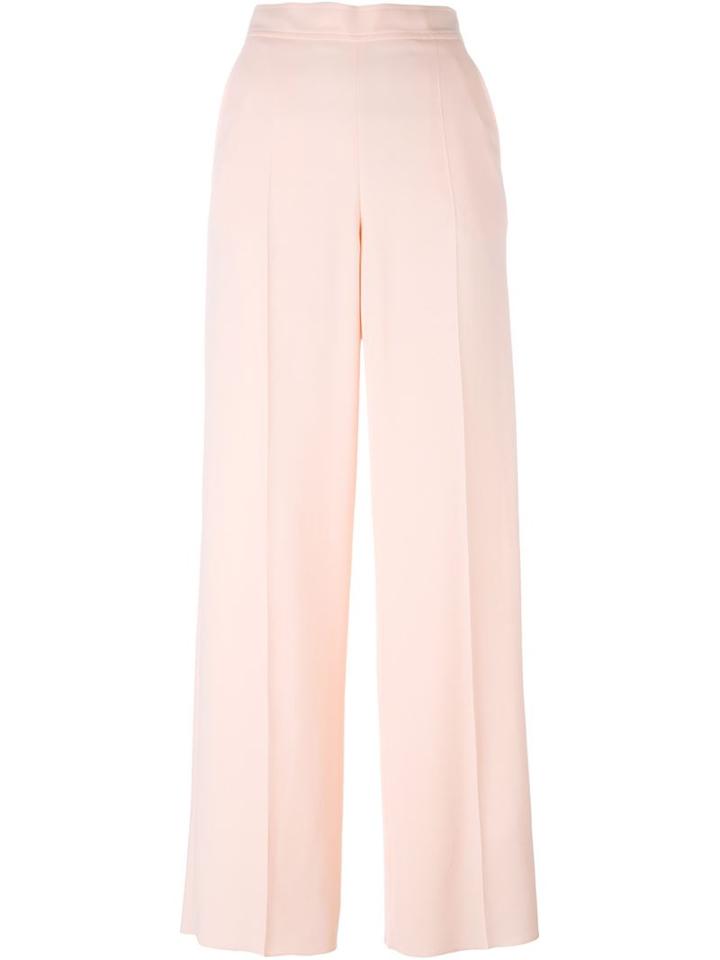 M Missoni Wide Leg Trousers, Women's, Size: 38, Pink/purple, Viscose/acetate/spandex/elastane/polyester
