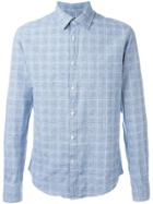 Woolrich Plaid Button Down Shirt - Blue