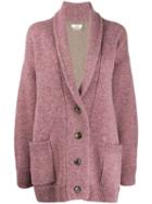 Isabel Marant Étoile Long Knitted Cardigan - Pink