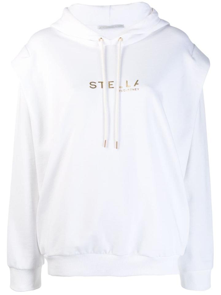 Stella Mccartney Logo Hoodie - White