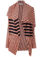 Mara Mac Striped Cardigan - Pink