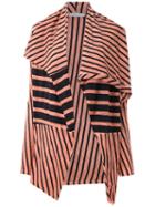 Mara Mac Striped Cardigan - Pink