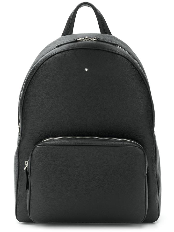 Montblanc Top Zipped Backpack - Black