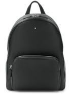 Montblanc Top Zipped Backpack - Black