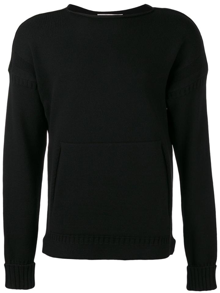 Stella Mccartney Kangaroo Pocket Pullover - Black