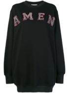 Amen Logo Sweatdress - Black