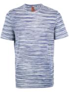 Missoni Striped T-shirt, Men's, Size: Xxl, Blue, Cotton