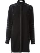 J.w. Anderson Top Stitched Shirt Dress