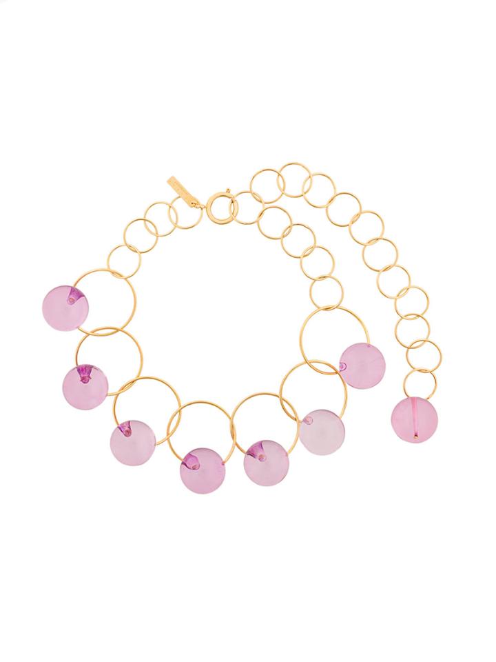 Marni Orb And Circle Necklace - Metallic