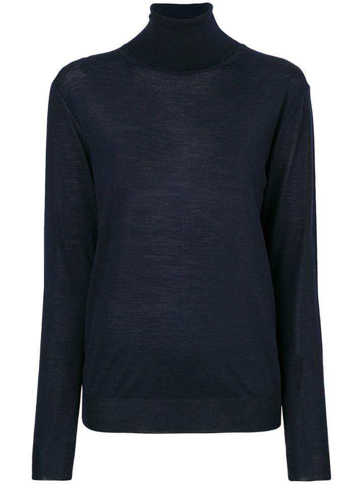Stella Mccartney Turtleneck Jumper - Blue