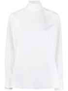 Valentino X Undercover Lovers Print Back Tie Shirt - White