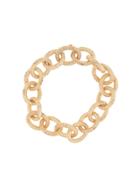 Carolina Bucci 18kt Yellow Gold Florentine Finish Links Bracelet