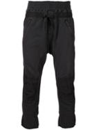 Haider Ackermann - Panelled Track Pants - Men - Cotton/spandex/elastane - L, Grey, Cotton/spandex/elastane
